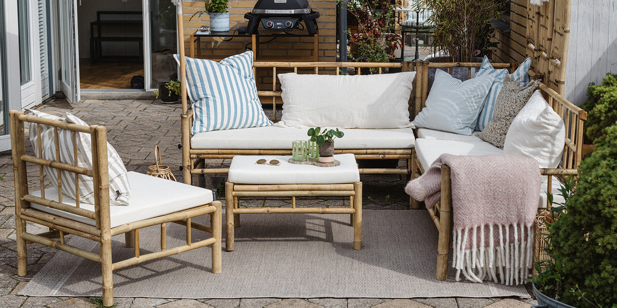 Beate Bambus Lounge Sofa  Balconyliving.de