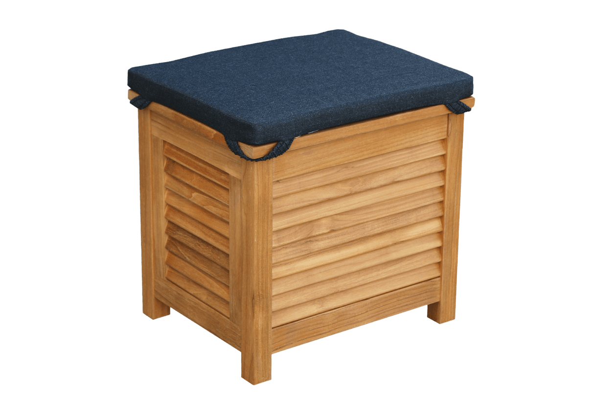Agnes Aufbewahrungsbank aus Teak 50 cm