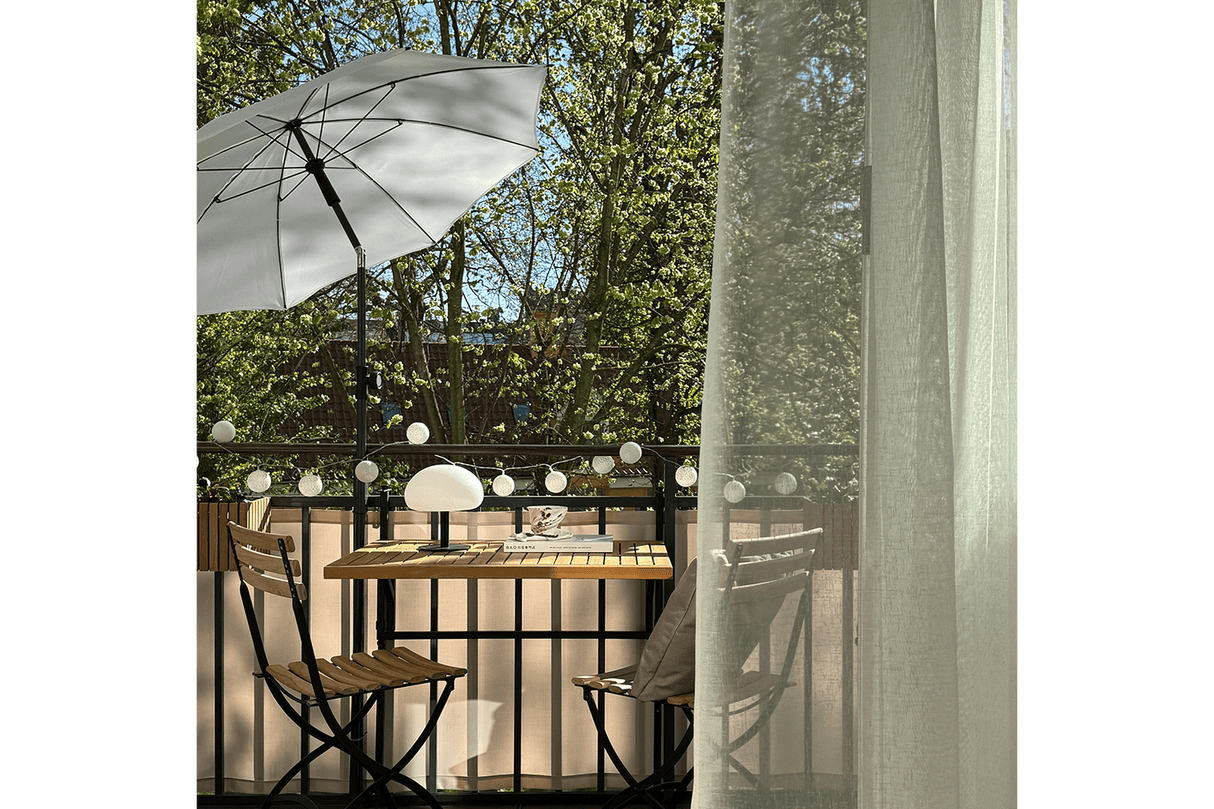 Ellen Balkonsonnenschirm mit Kippfunktion Ø150 cm