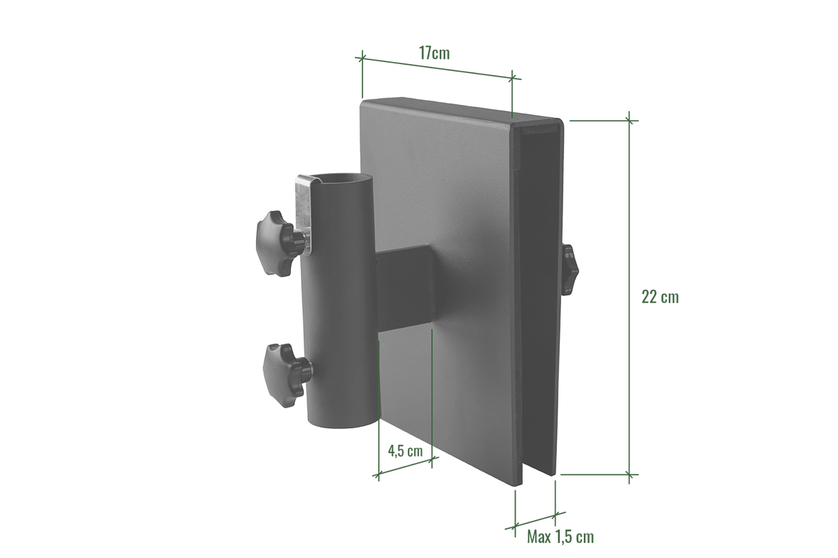 Bram Sonnenschirmhalter für Glasbalkon