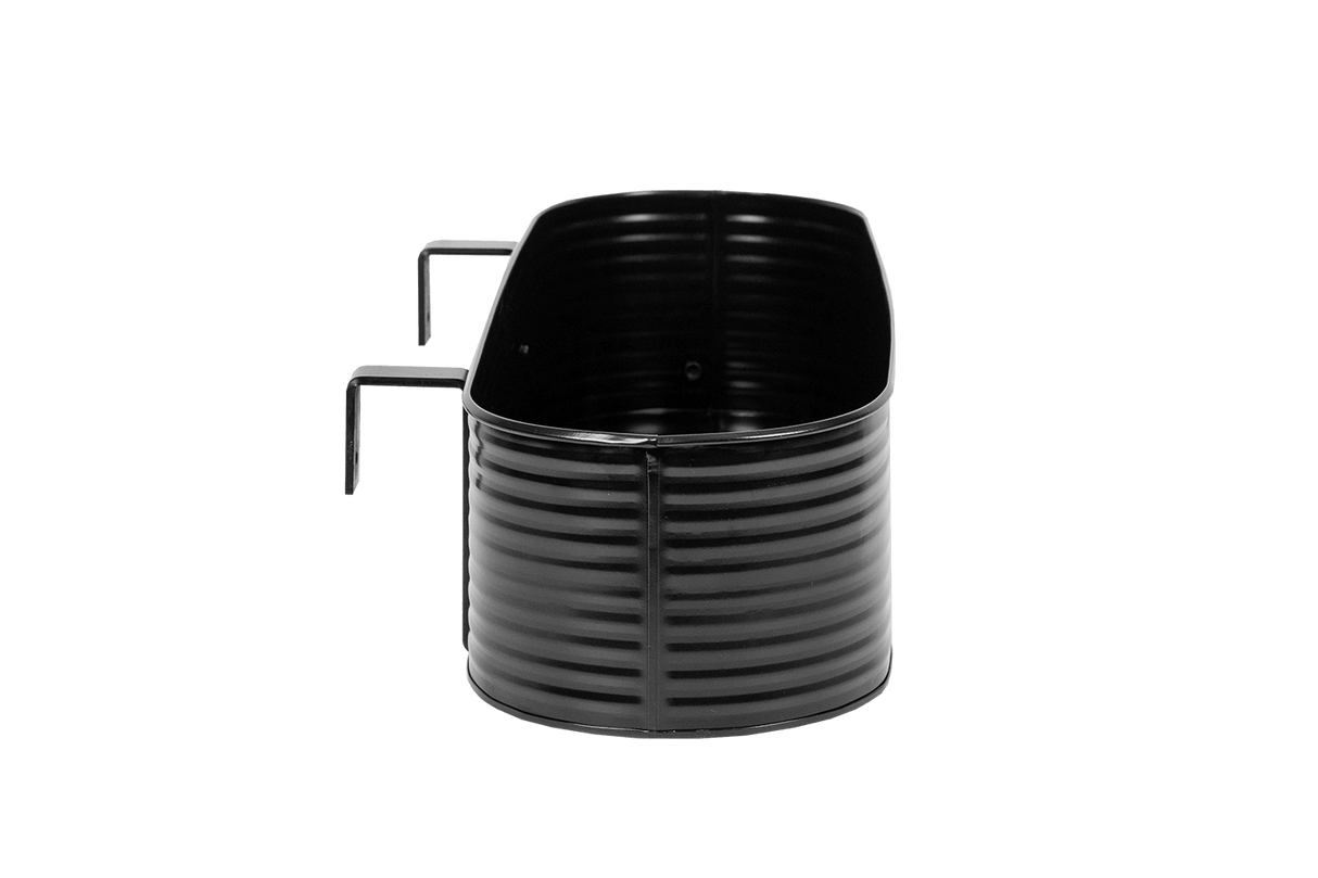 Olga schwarz Balkonblumenkasten 60 cm