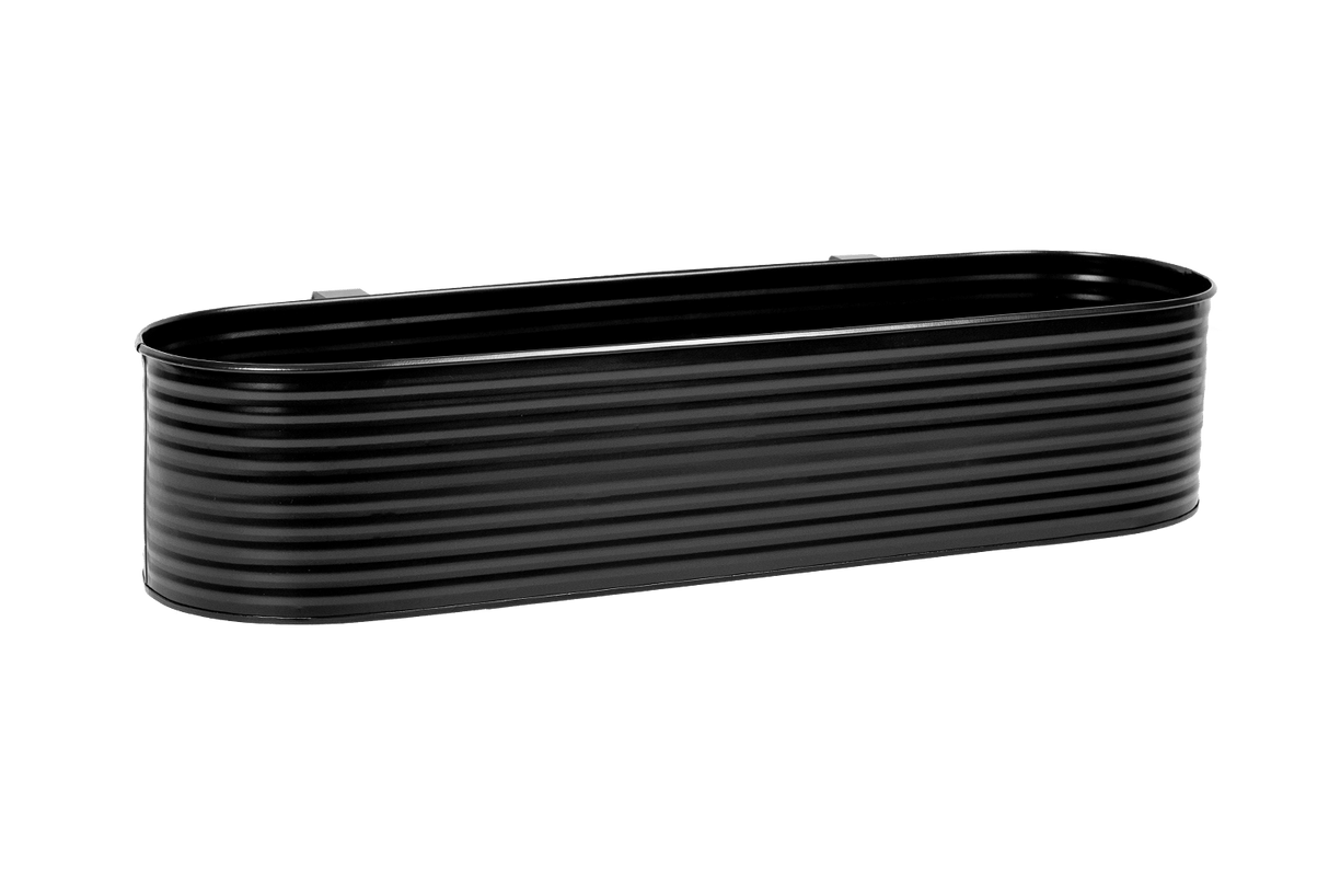 Olga schwarz Balkonblumenkasten 60 cm