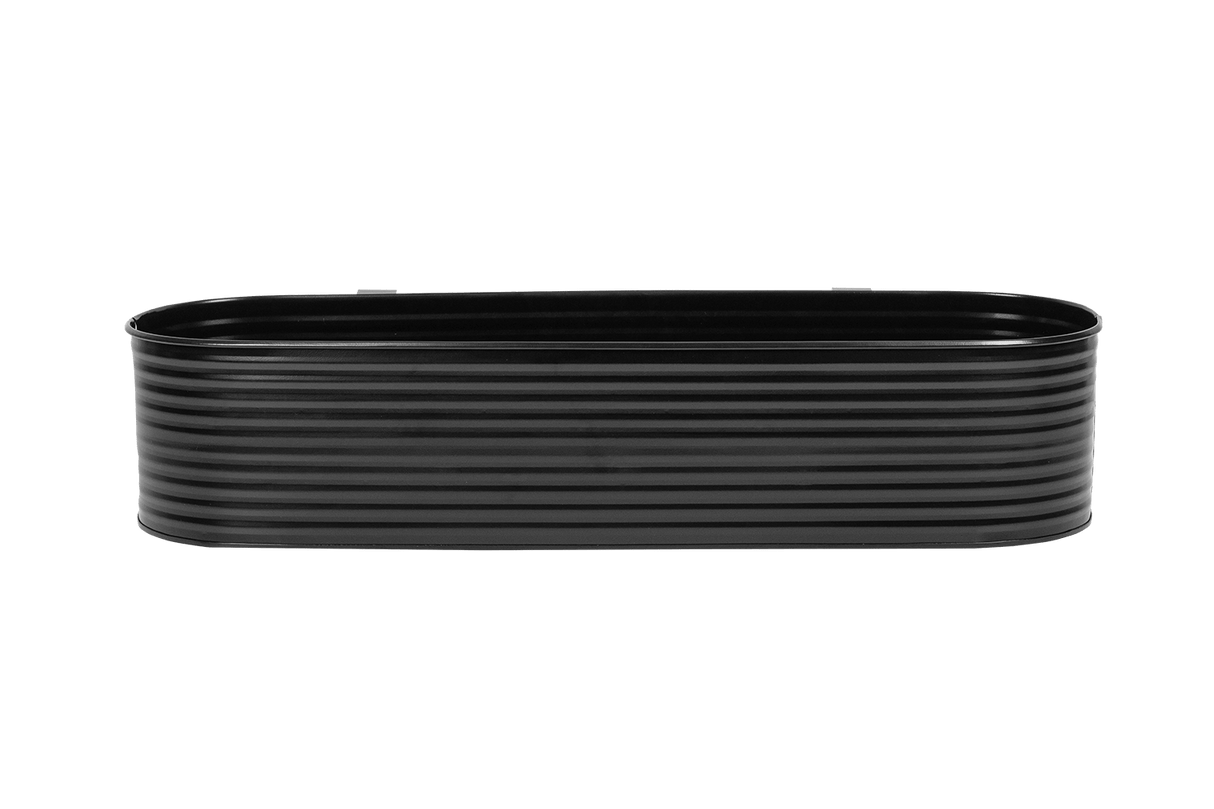 Olga schwarz Balkonblumenkasten 60 cm