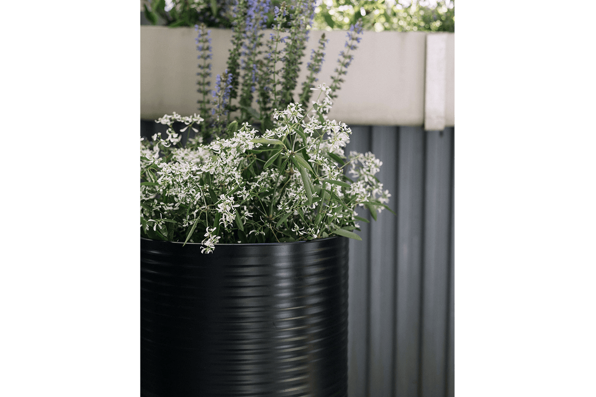 Rosa Rillo Blumentöpfe Set