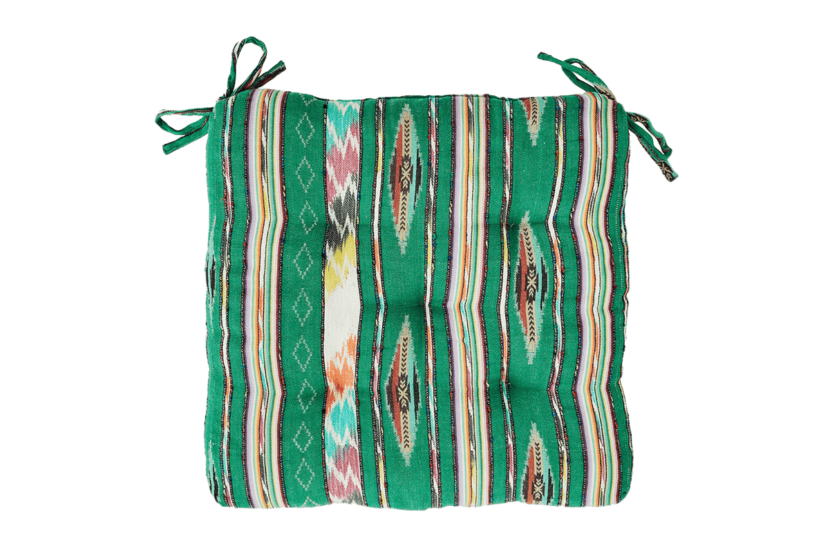 Ikat-Sitzkissen 45 x 45 cm