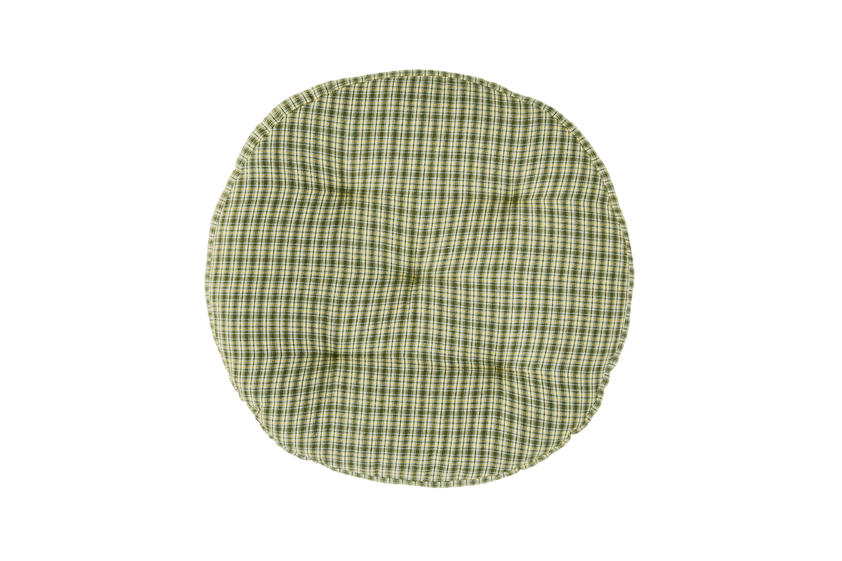 Gekreuztes Rundkissen