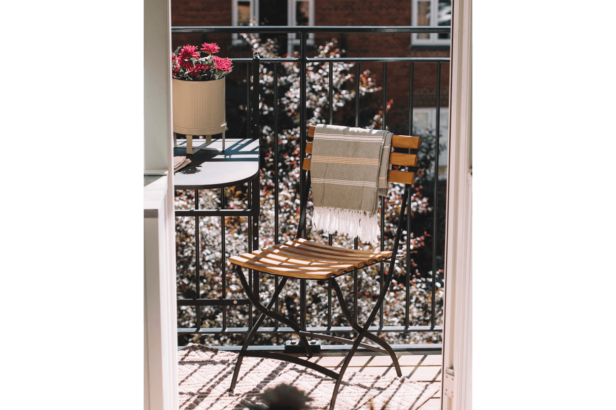 Karla teak Klappstuhl