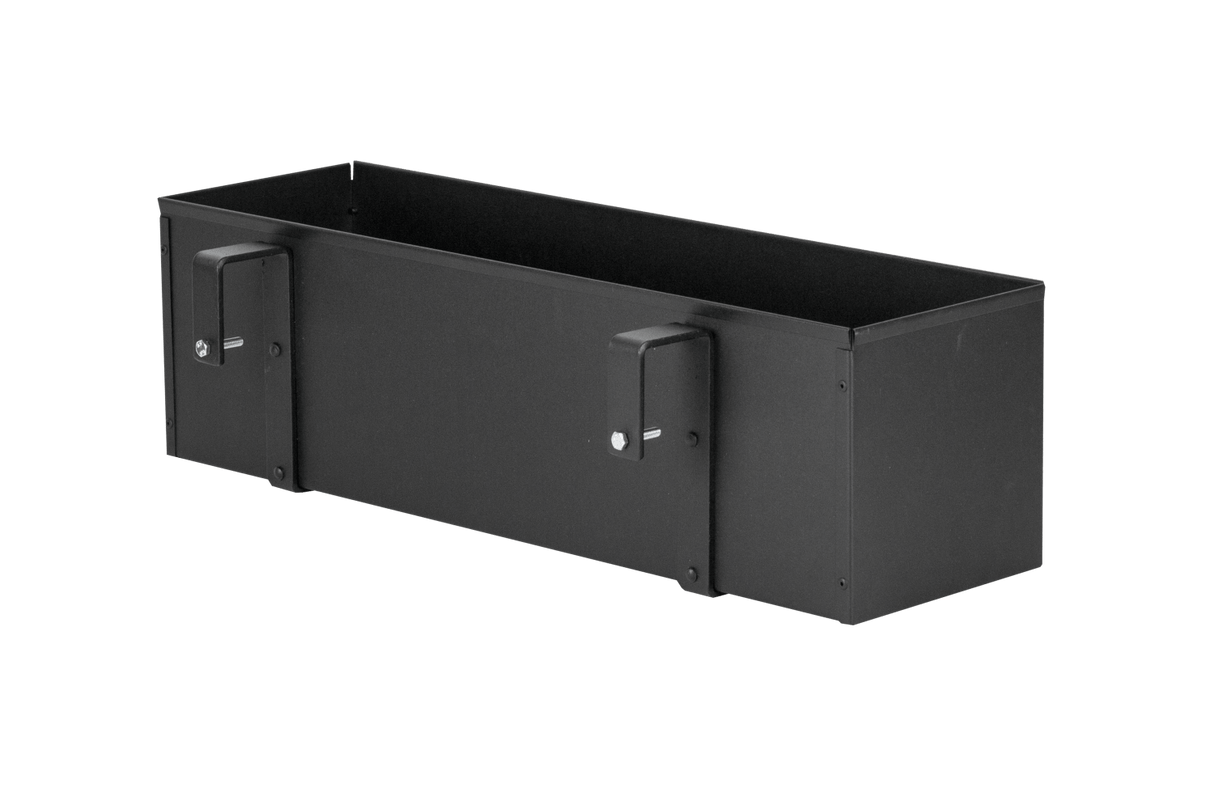 Liva schwarz Balkonblumenkasten 60 / 80 / 100 cm