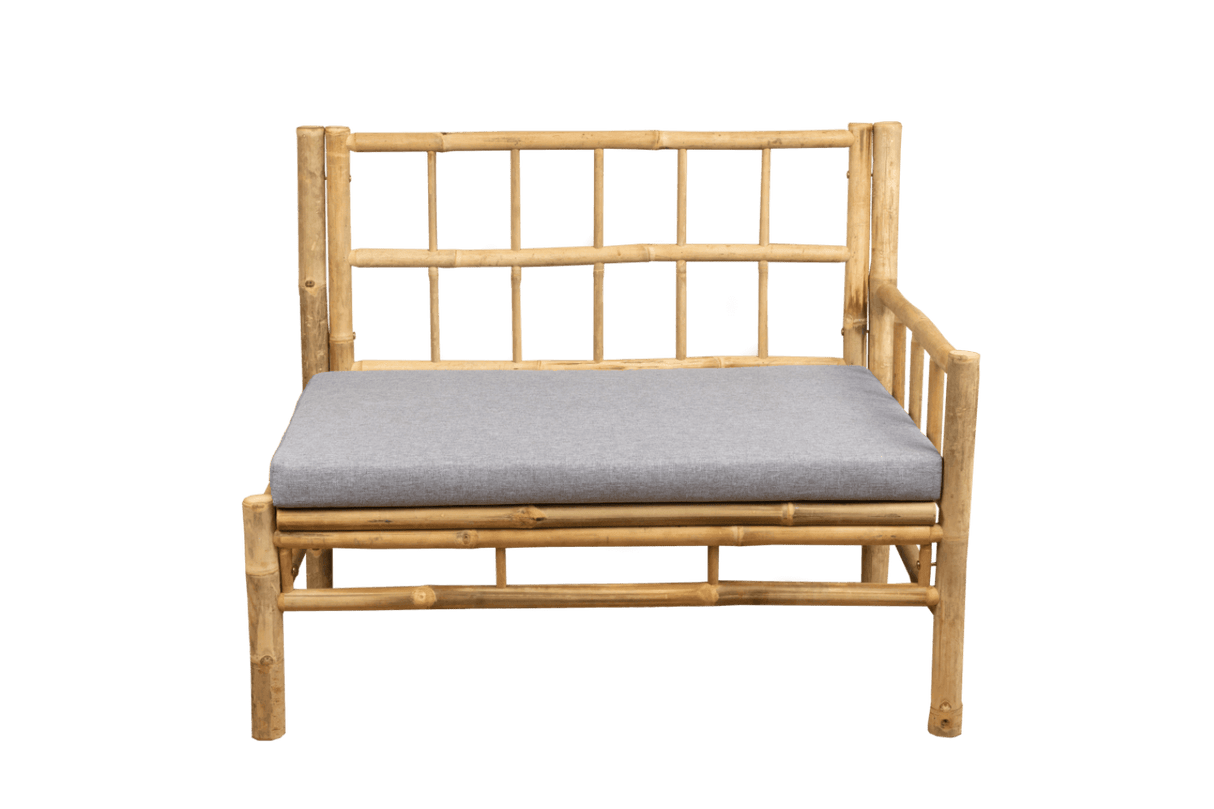Beate Bambus Lounge Sofa - rechte Seite
