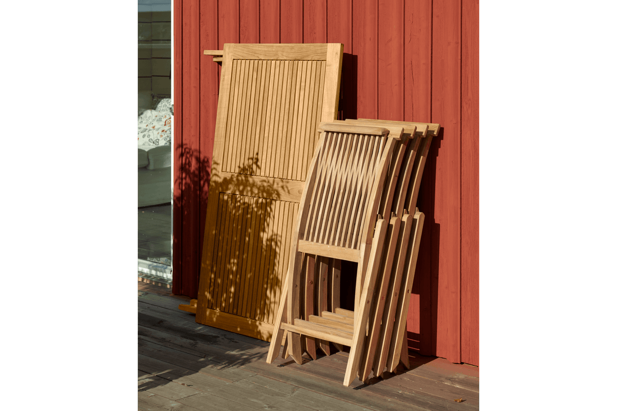 Turin teak Klappstuhl
