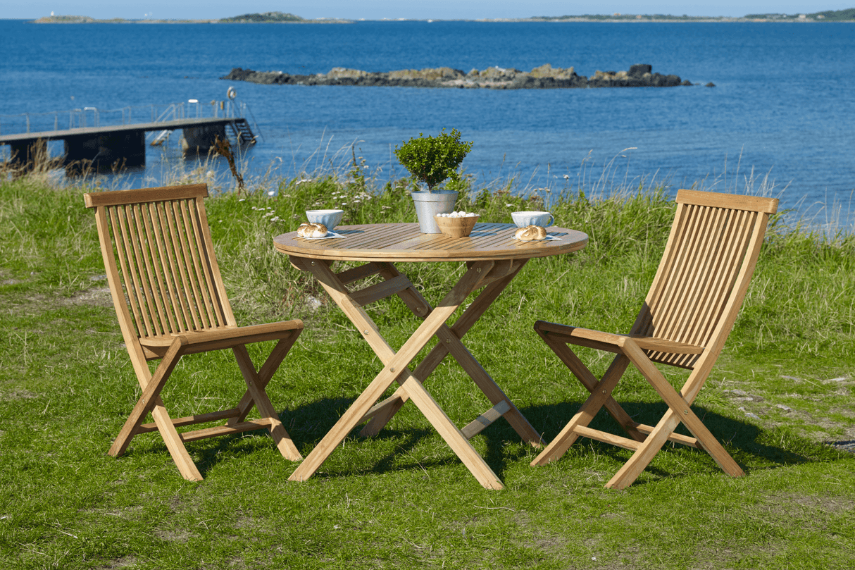 Turin teak Klappstuhl