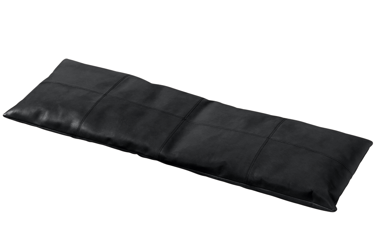 Leder Sitzkissen 104 x 35 cm