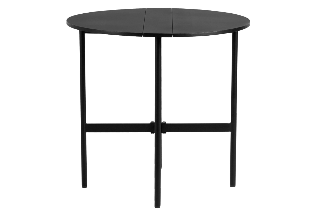 Clara metall Gateleg Tisch Ø80 cm