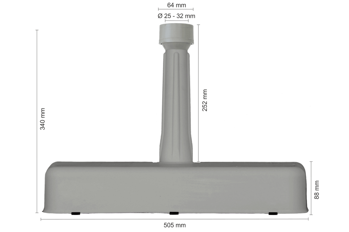 Sonnenschirmstandfuss aus Beton 20 kg