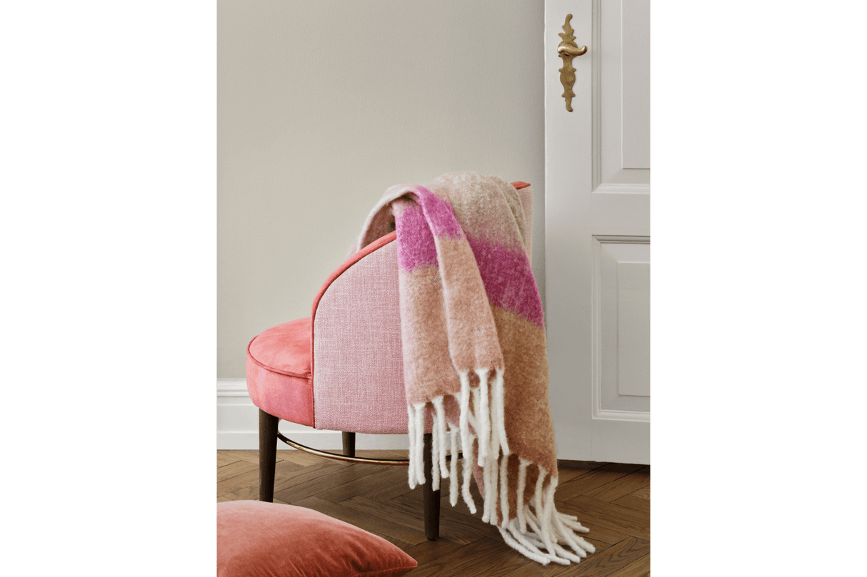 Mathea Wolldecke mit Streifen