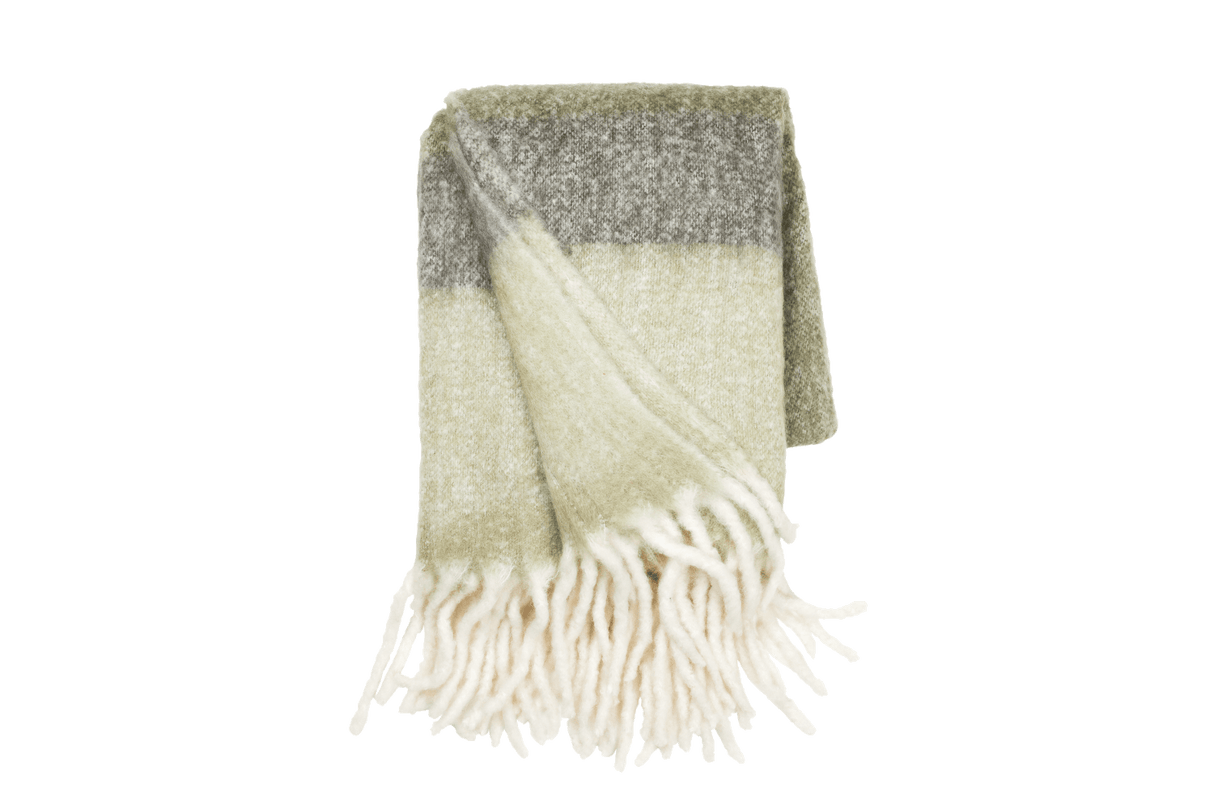 Mathea Wolldecke mit Streifen