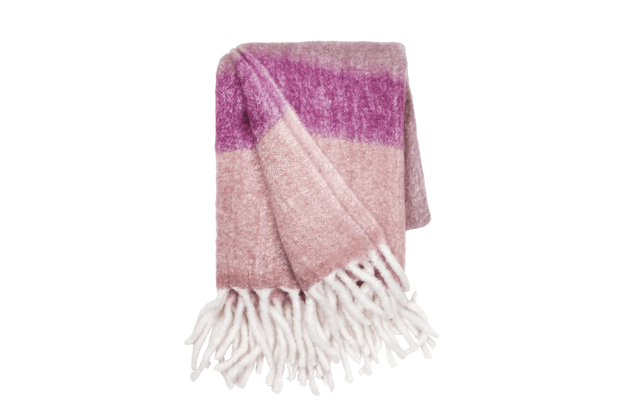 Mathea Wolldecke mit Streifen