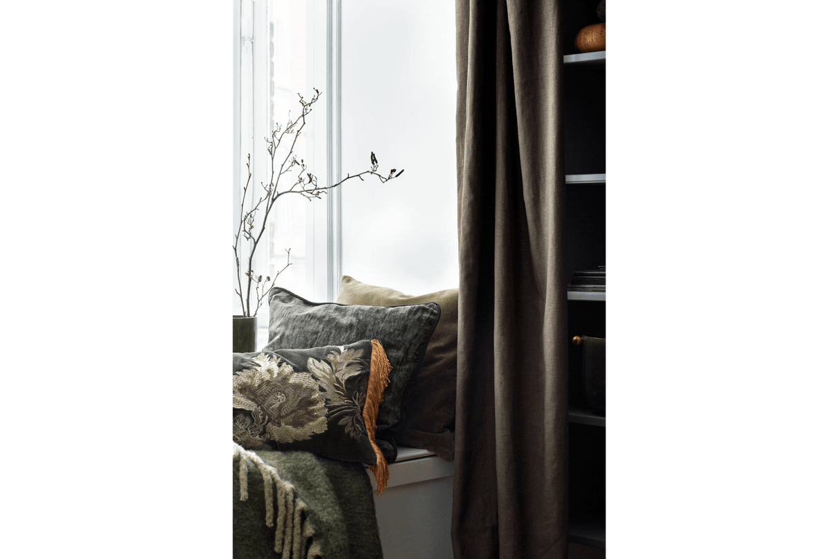 Mathea Wolldecke mit Fischgratmuster