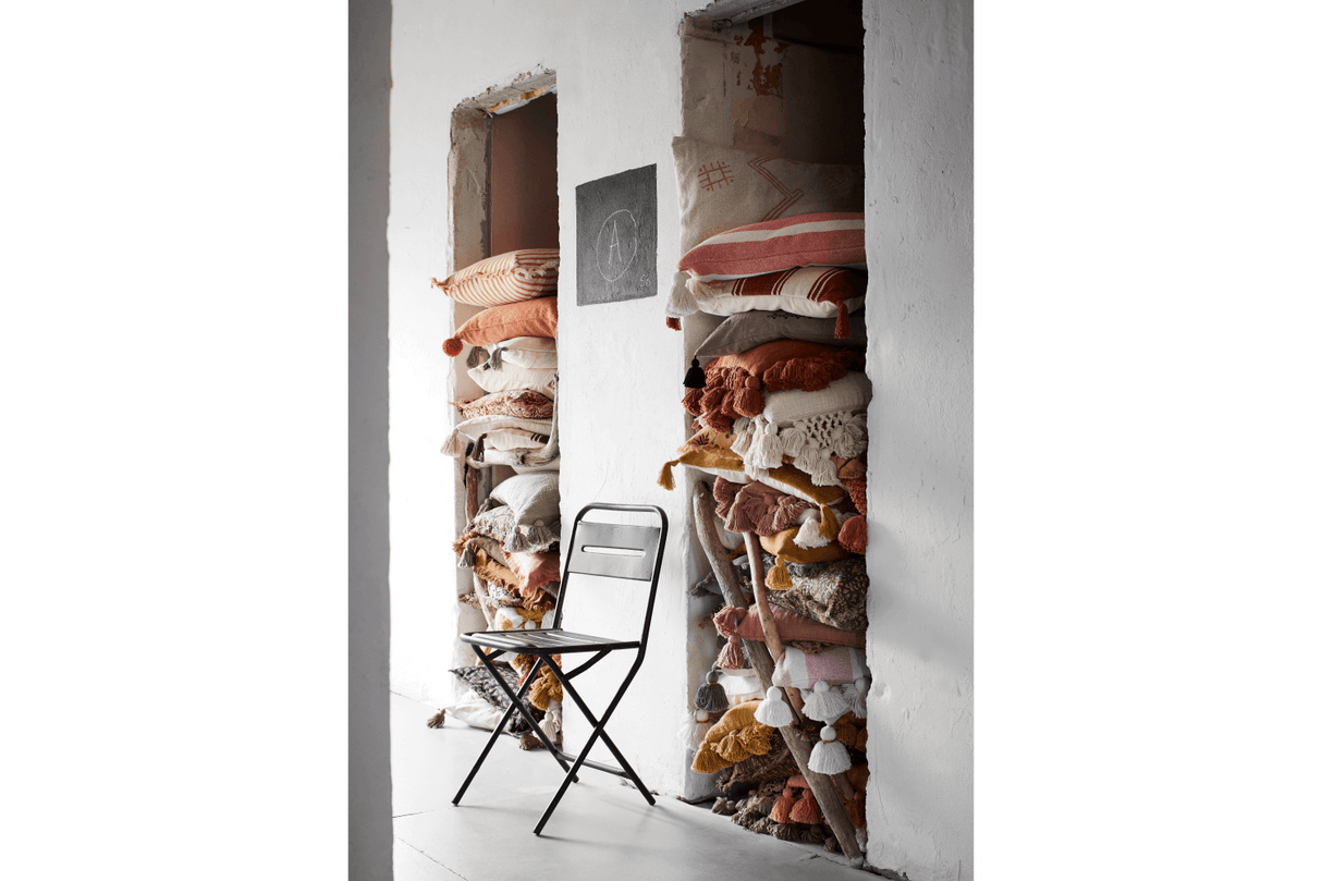 Kissenbezug mit Quasten 40 x 60 cm