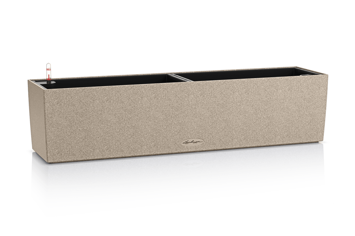 Stone Balkonblumenkasten mit Bewässerungssystem 80 cm