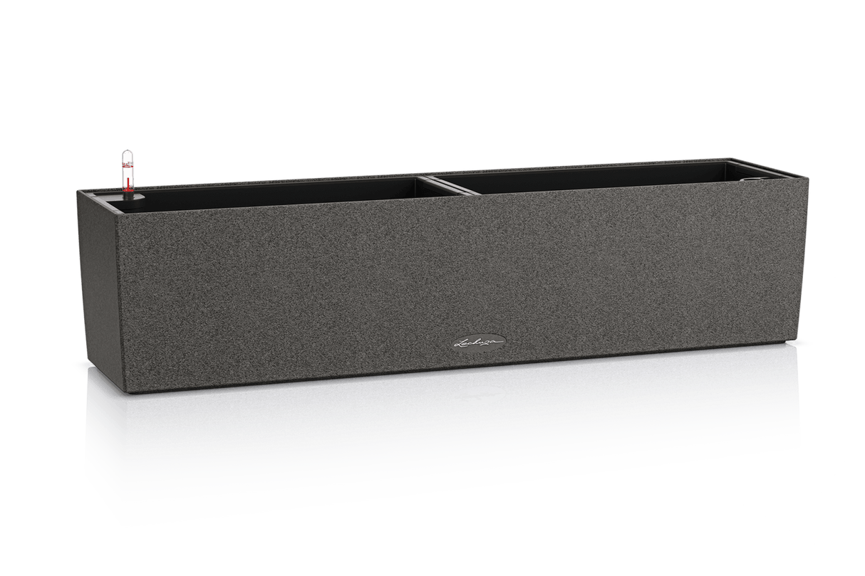 Stone Balkonblumenkasten mit Bewässerungssystem 80 cm