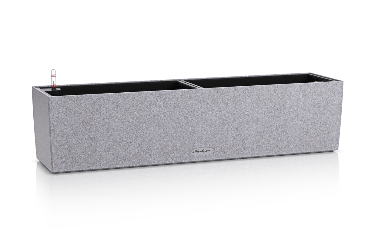 Stone Balkonblumenkasten mit Bewässerungssystem 80 cm