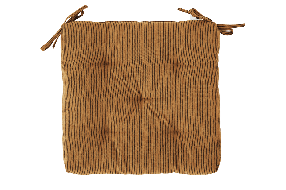 Sitzkissen mit Nadelstreifen 45 x 45 cm