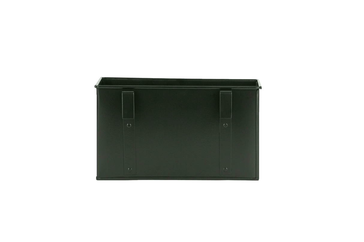 Rebekka Pflanzenbehalter für Gitter 30 x 19 cm grün