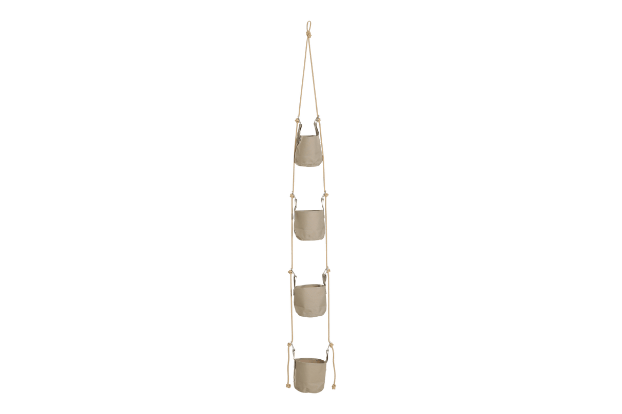 Vertikal hängende Blumentopfe für Wand und Decke