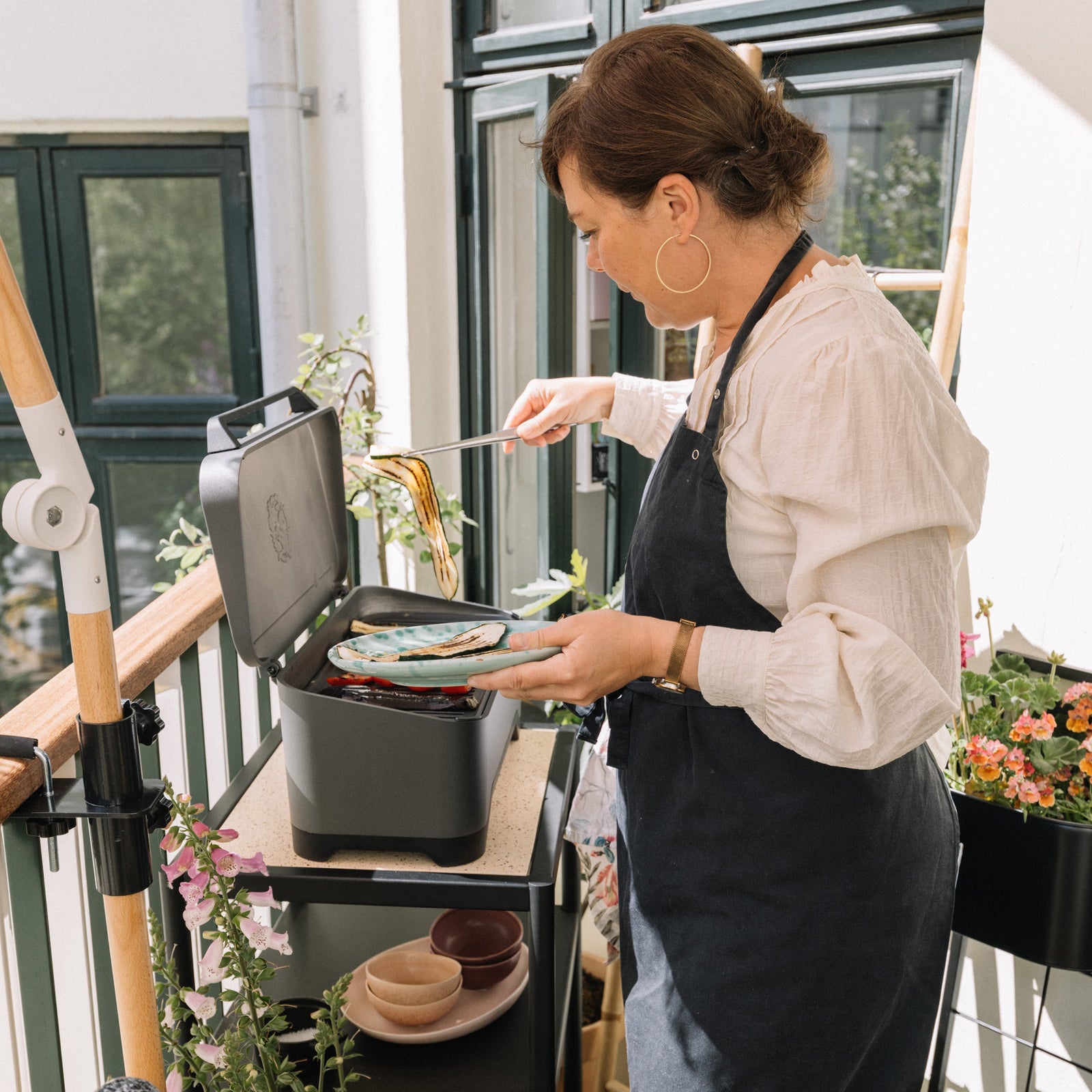 Louisa Lorang's Rezept für gegrilltes Gemüse mit Chimichurri