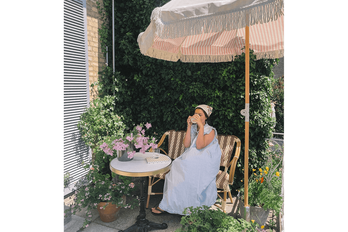 Claire Cafébank mit Französisches Geflecht