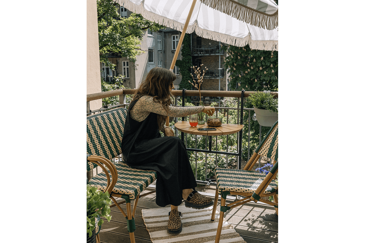 Galina teak Hängetisch 60 x 40 cm