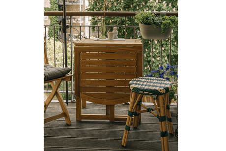 Vilma teak Klapptisch 60 x 40 cm