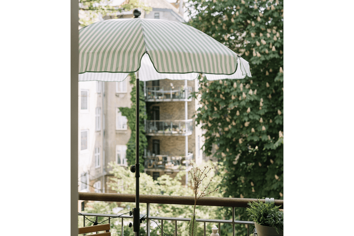 Jamila gestreift Sonnenschirm mit Kippfunktion Ø150 cm