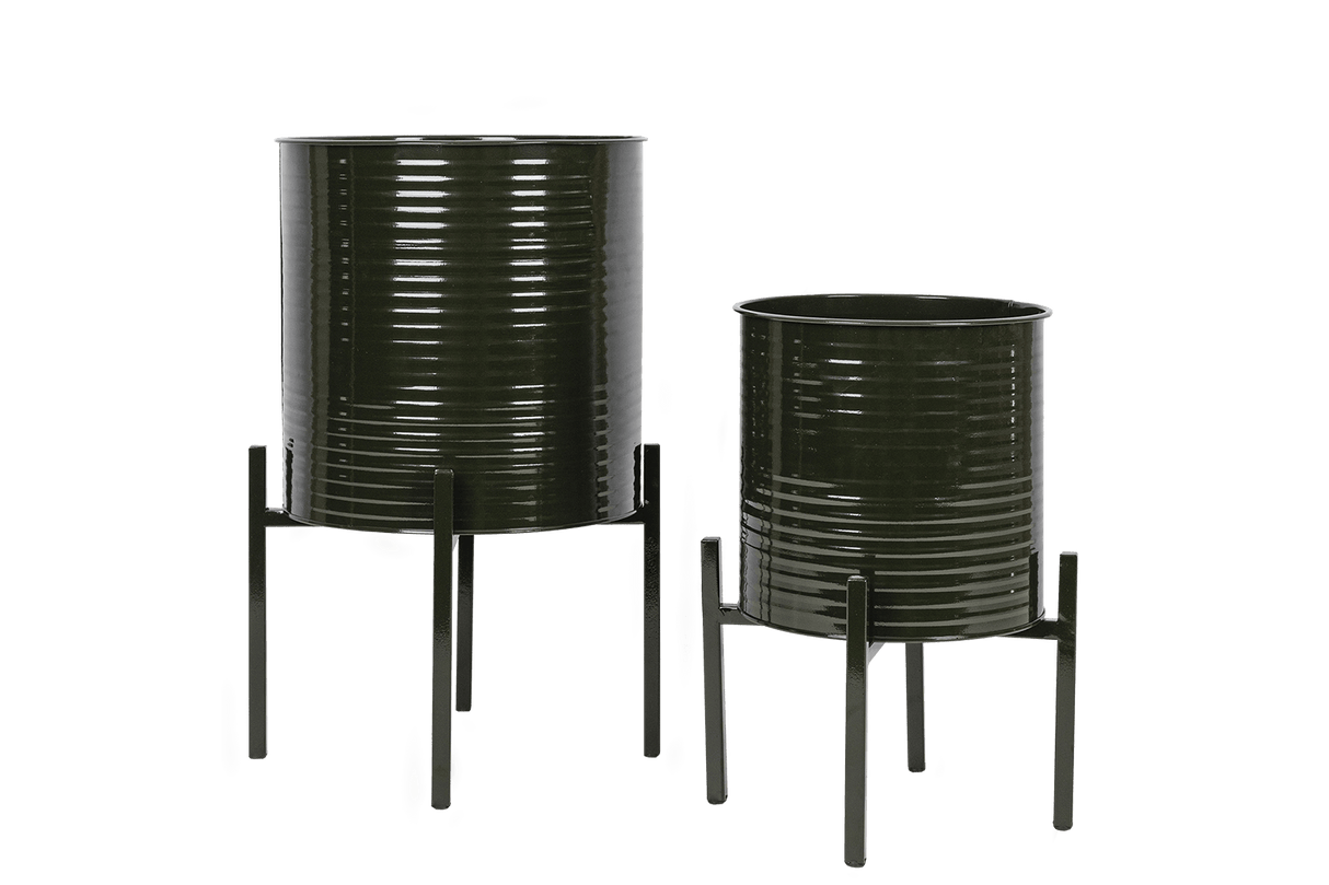 Rosa Rillo Blumentöpfe Set