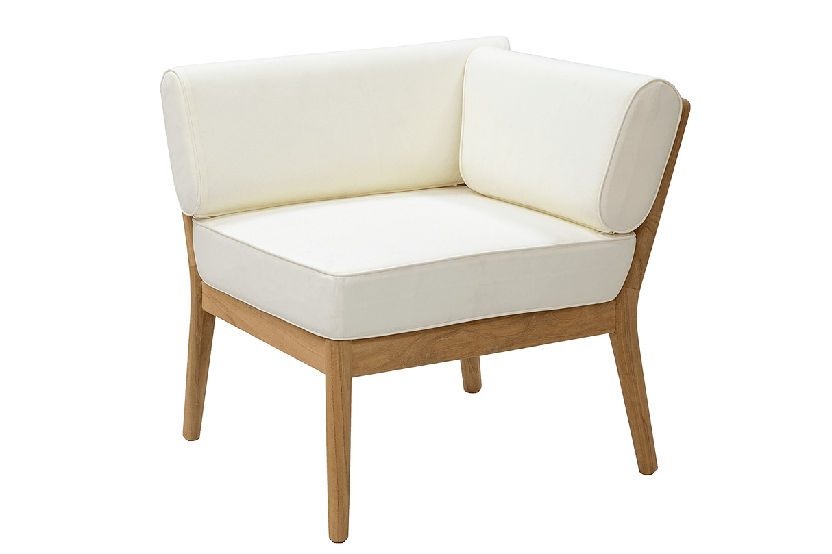 Sienna Teak Lounge Sofa - Ecke