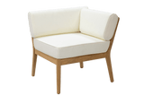 Sienna Teak Lounge Sofa - Ecke