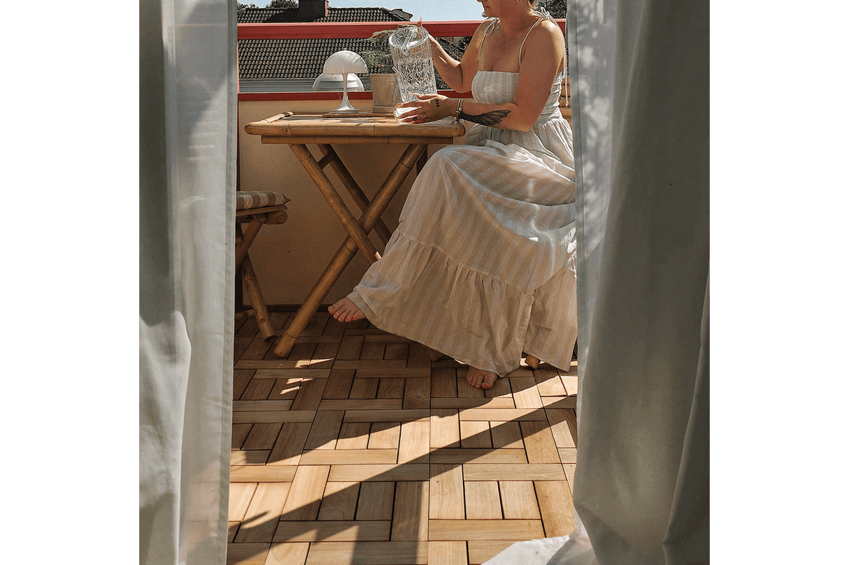 Tanja Teak Bodenfliese