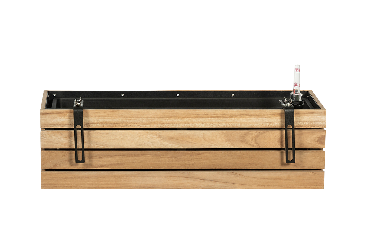 Maja Teak Balkonblumenkasten 40 / 60 / 80 cm – Balconyliving.de