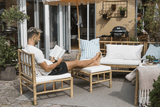 Beate Bambus Lounge Sofa - Mittelmodul