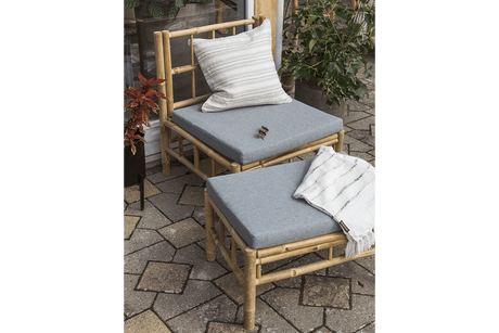 Beate Bambus Lounge Sofa - Mittelmodul