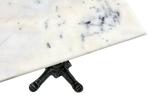 Loire quadratischer Marmortisch 70x70 cm