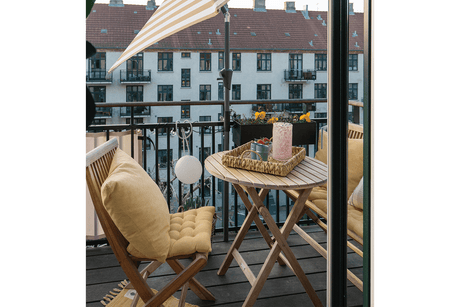 Nova teak Klapptisch Ø70 cm