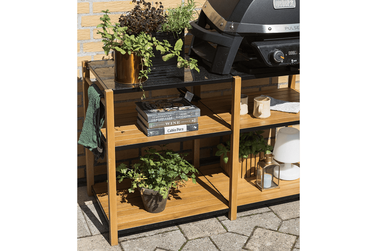 Dora Grilltisch mit Granitplatte 60 x 50 x 70 cm