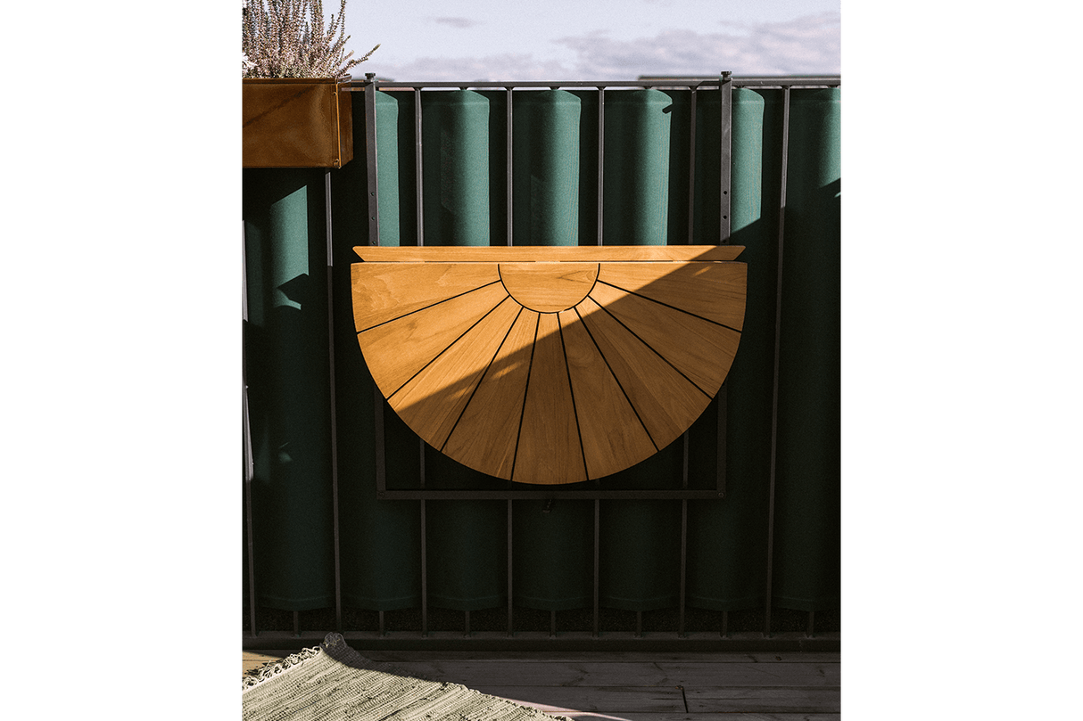 Galina teak Hängetisch 80 x 50 cm