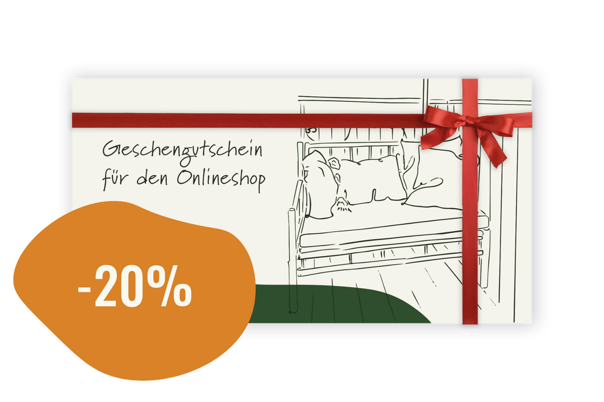 Geschengutschein für den Onlineshop