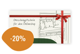Geschengutschein für den Onlineshop