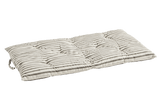 Gestreifte Matratze 60 x 100 cm offwhite grey