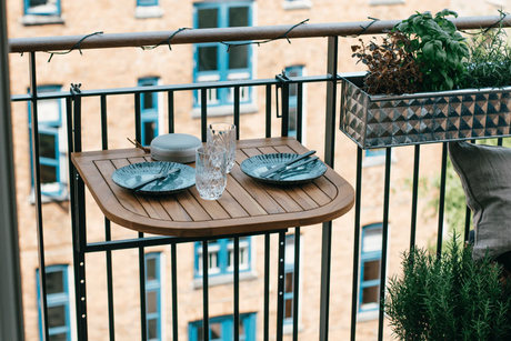 Ida teak Hängetisch 60 x 60 cm