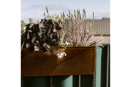 Liva kupfer Balkonblumenkasten 60 / 80 / 100 cm